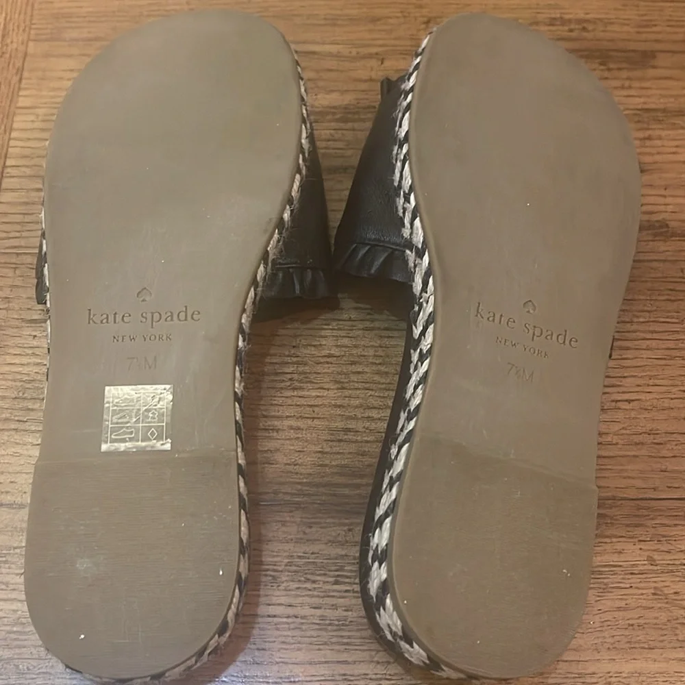 KATE SPADE Slip On Slides 7 1/2 | Designer sandals 7 1/2